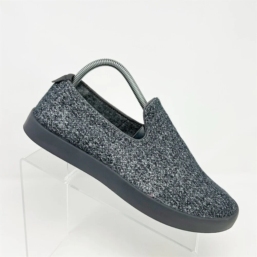 Allbirds Wool Lounger Men's Slip-On Shoes Heather Gray Casual Loafers Size 9
